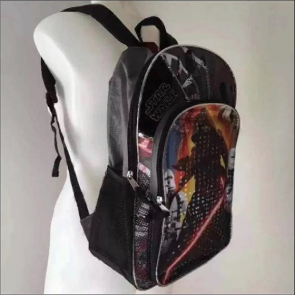 (NWOT) Star Wars Kids School Backpack - Picture 6 of 6